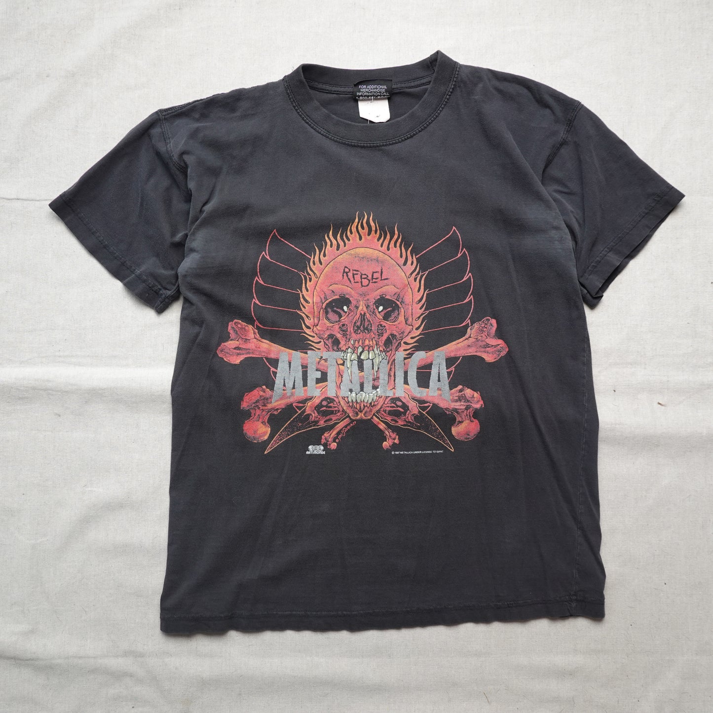 1997 Metallica Rebel Tee - Size L