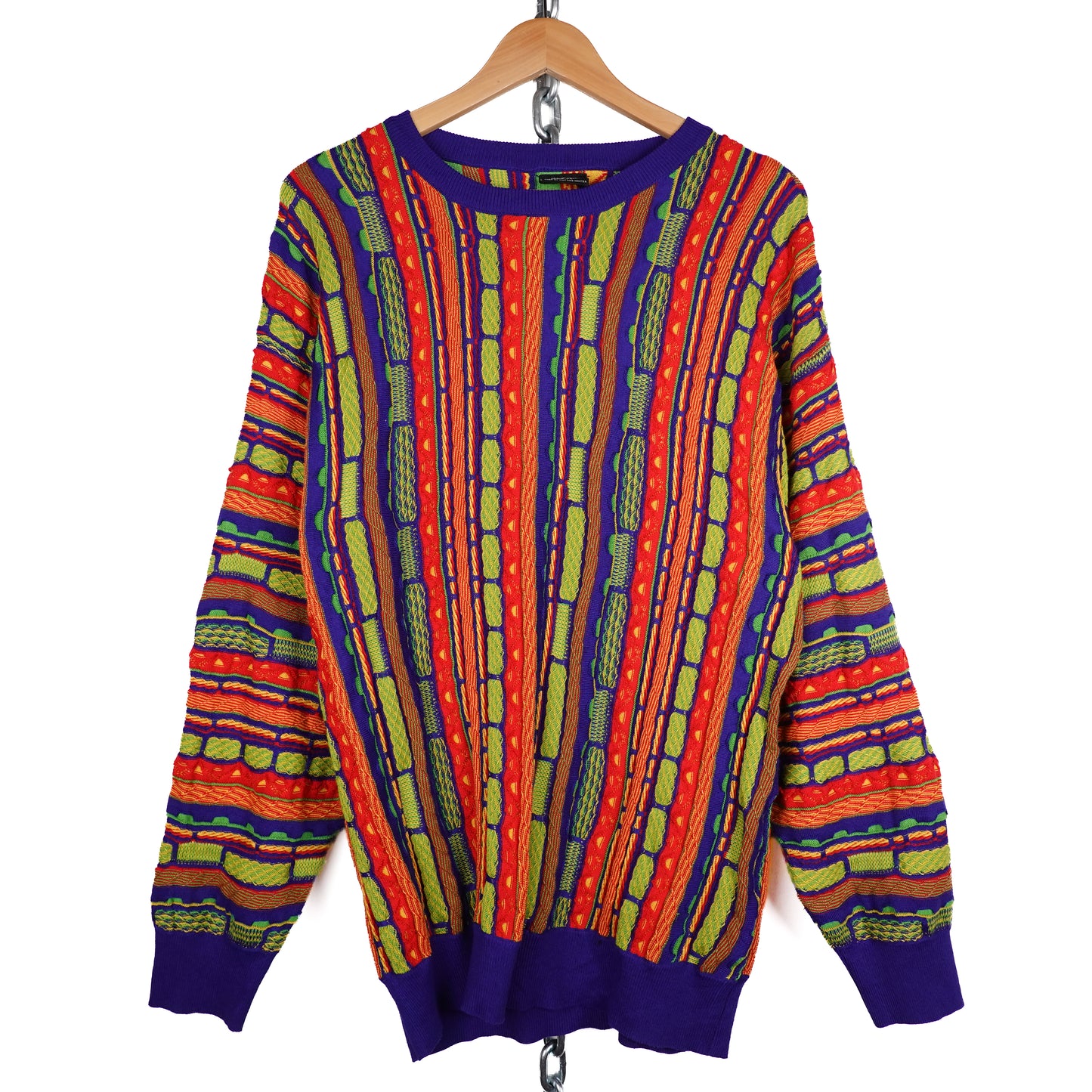 Vintage Backers 3D Knit Sweater - Size XL
