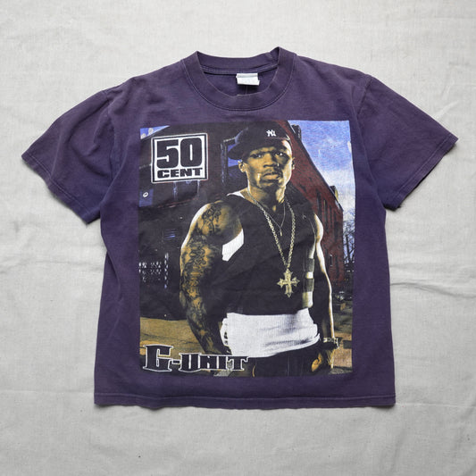 Y2K 50 Cent G Unit Tee - Size M