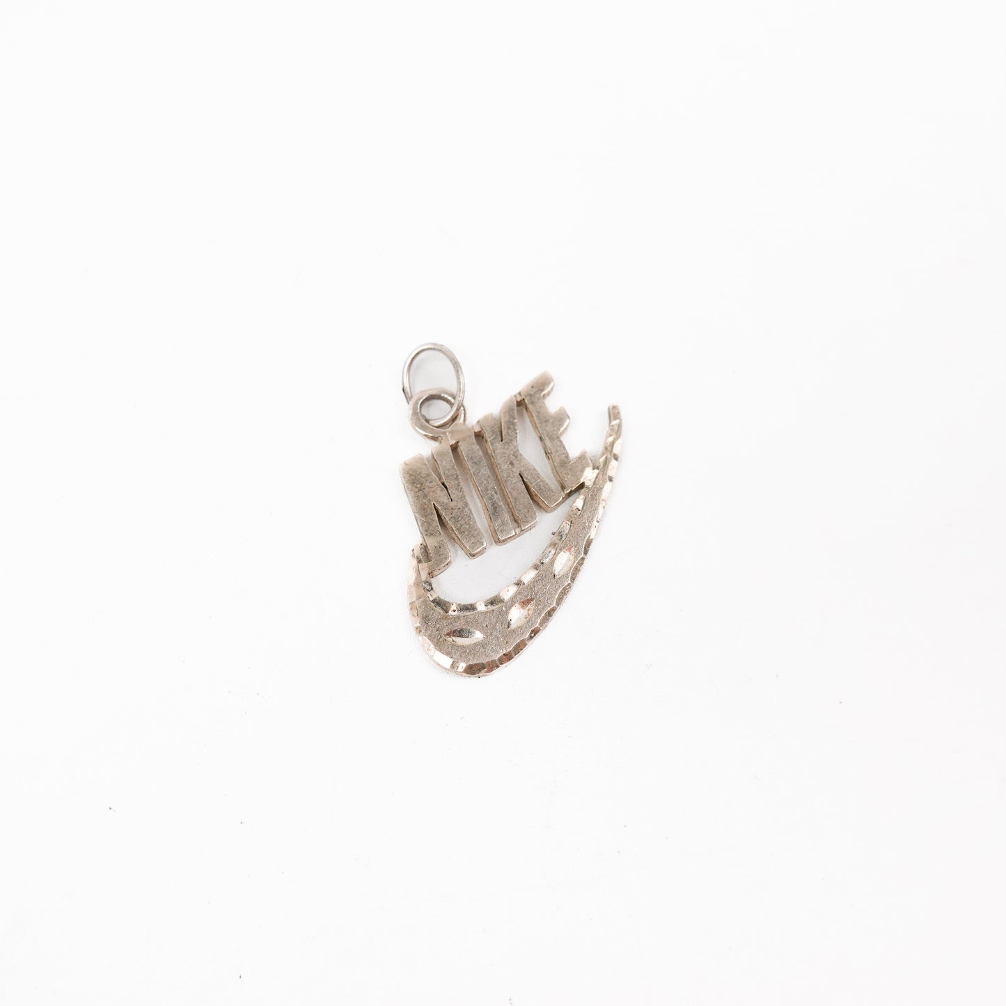 925 Silver Bootleg Nike Pendant