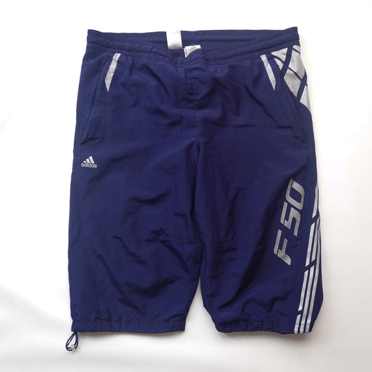 Y2K Adidas F50 Long Shorts - Size L