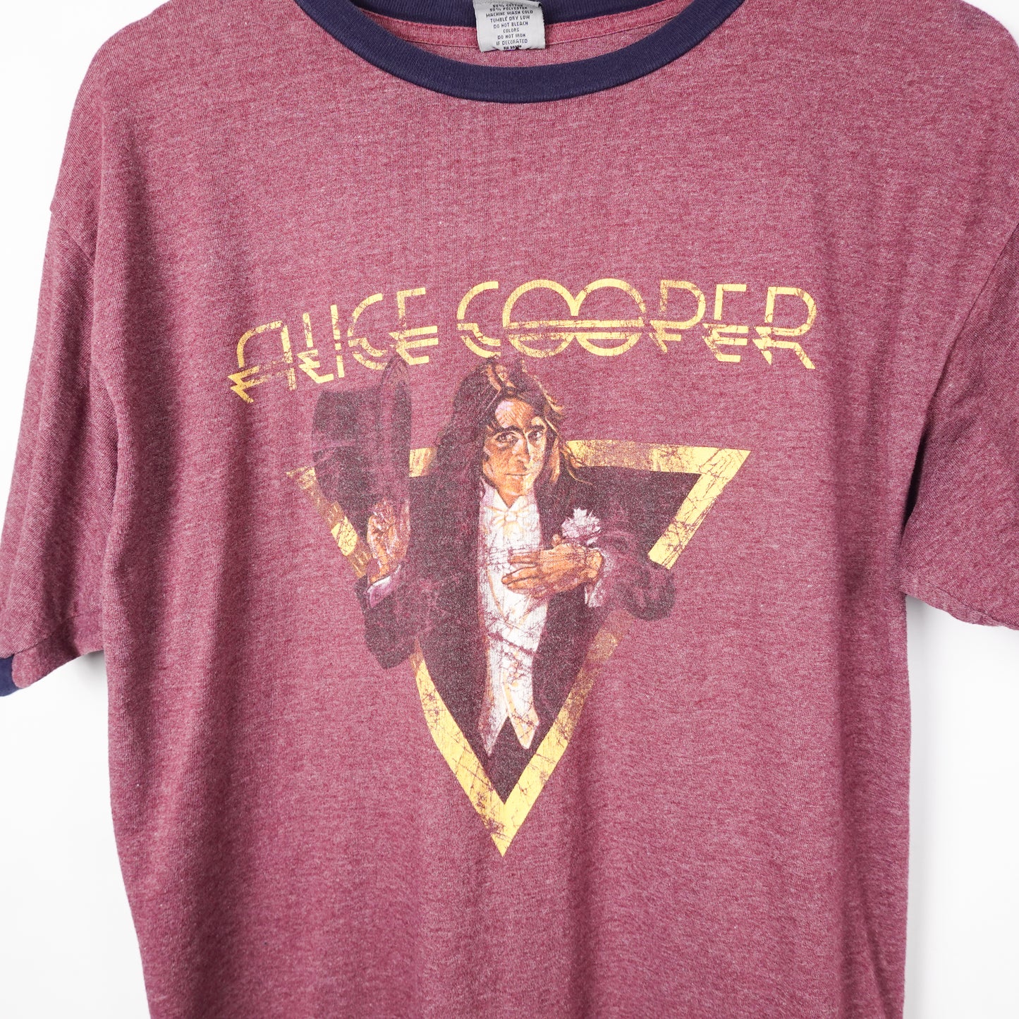 Vintage Alice Cooper Ringer Tee - Size M