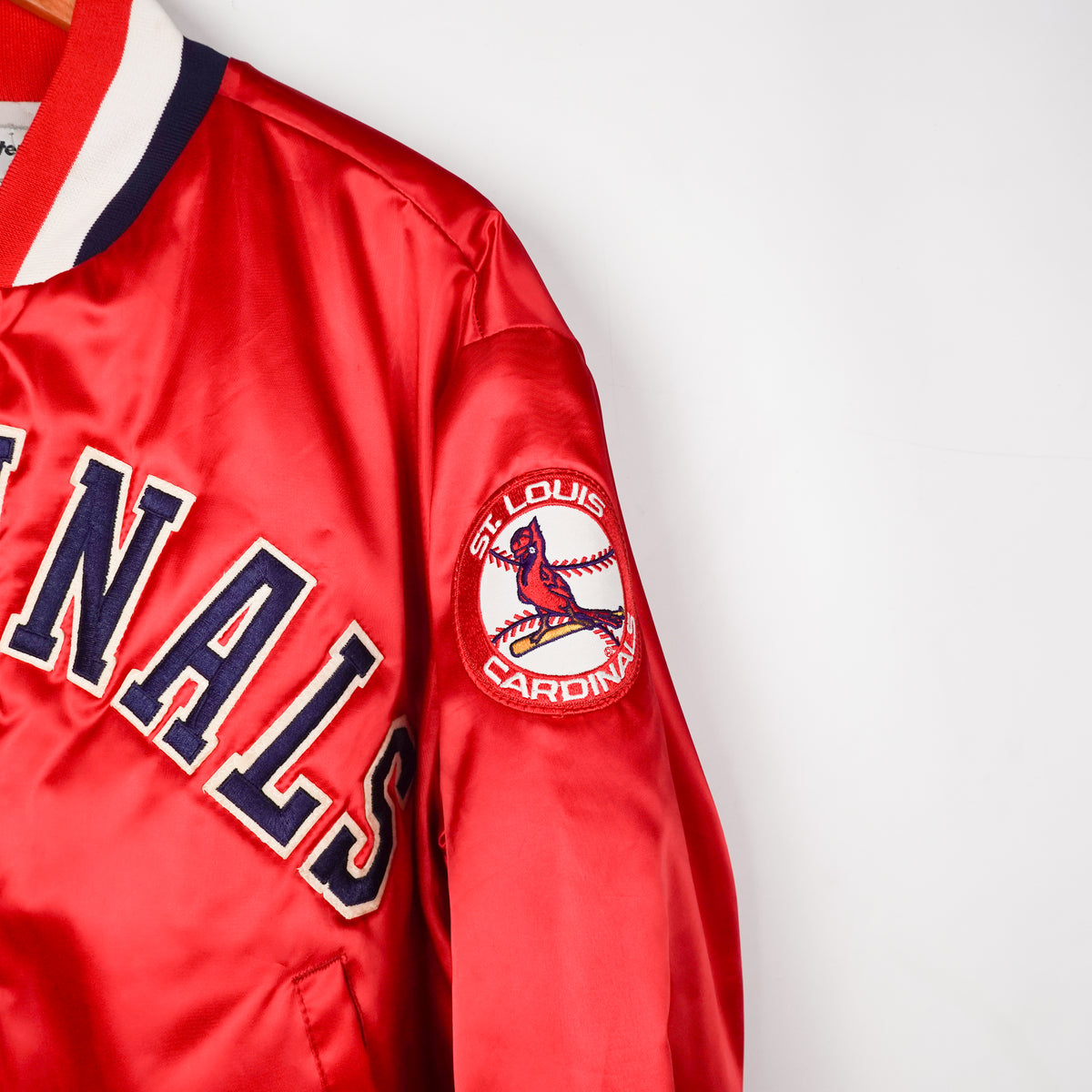 Vintage Cardinals Satin Jacket - XL