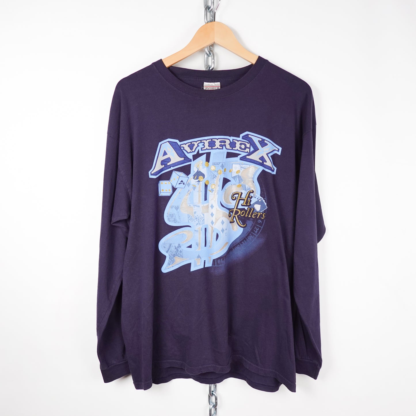 Vintage Avirex Hi Rollers L/S  - Size XL
