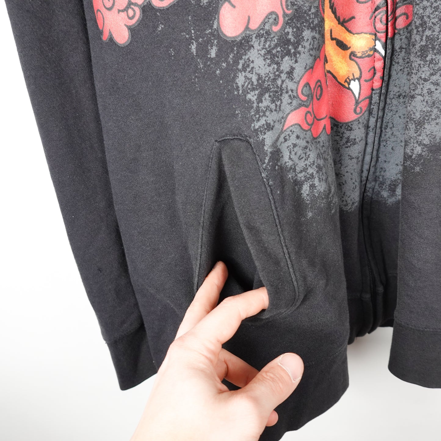 Avirex Zip Up Hoodie - Size XXXL