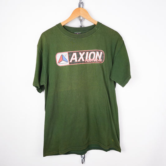 1990s Axion Footwear Tee - Size L