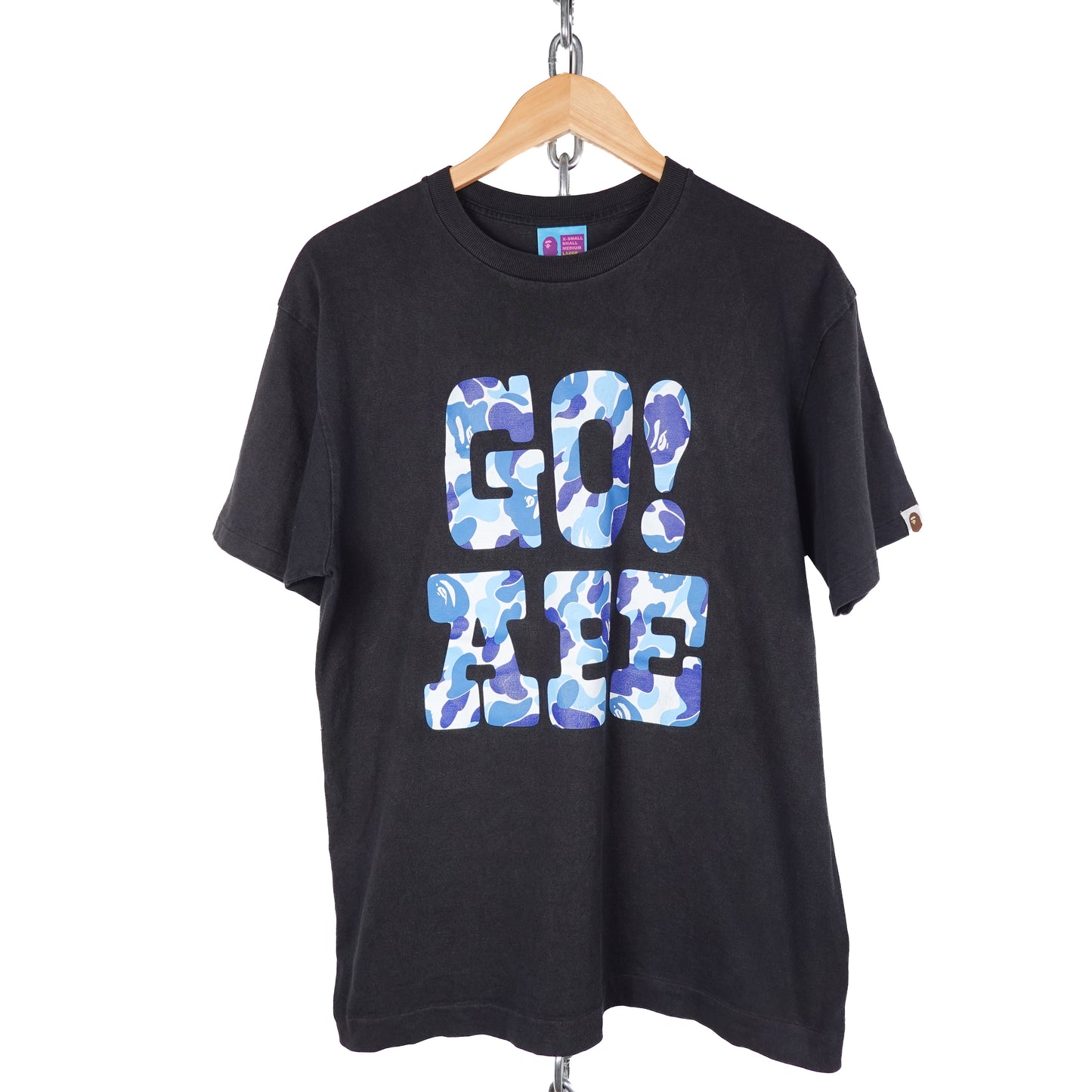 OG Bape GO APE! Tee - Size L