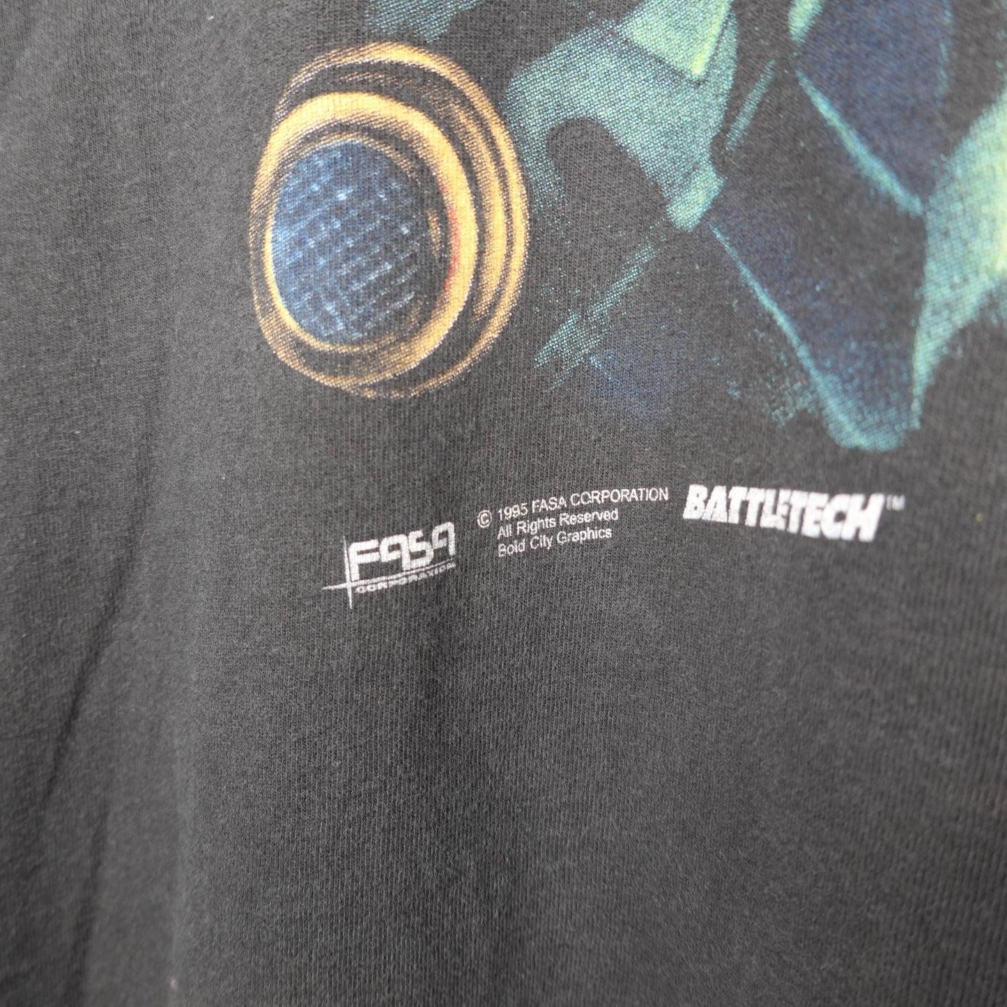 1995 Battletech Game Promo Tee - Size XL