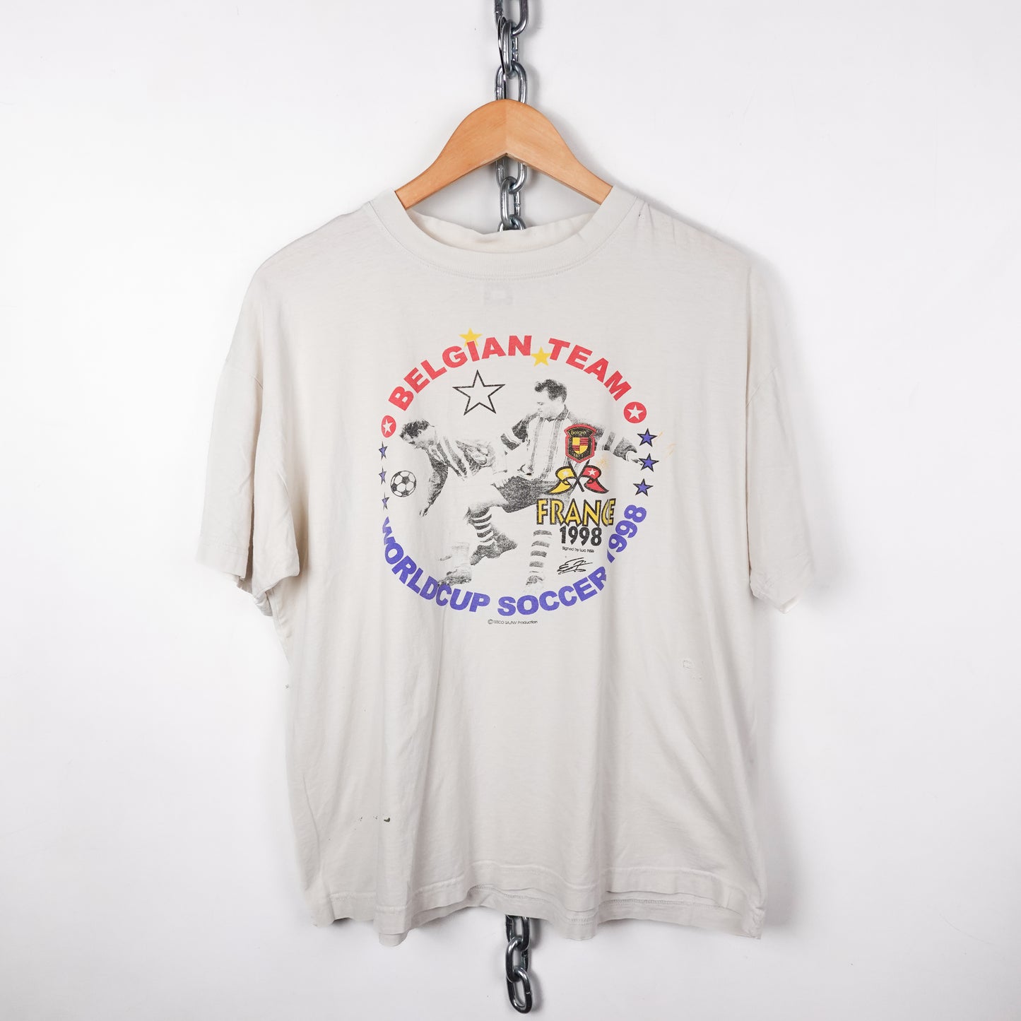 1998 Belgian World Cup Tee - Size XL