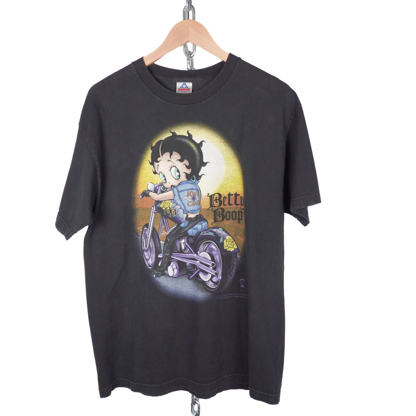 2003 Betty Boop Motorcycle Tee - Size L