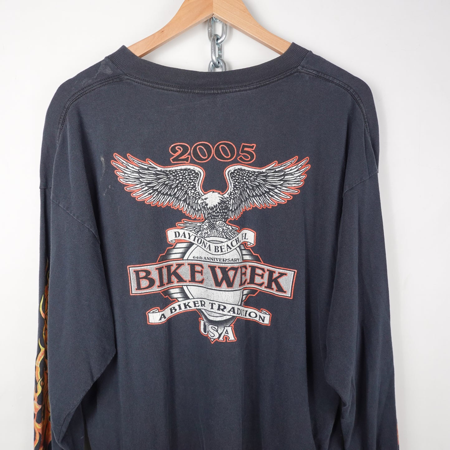 Vintage Bike Week LS Tee - Size XL