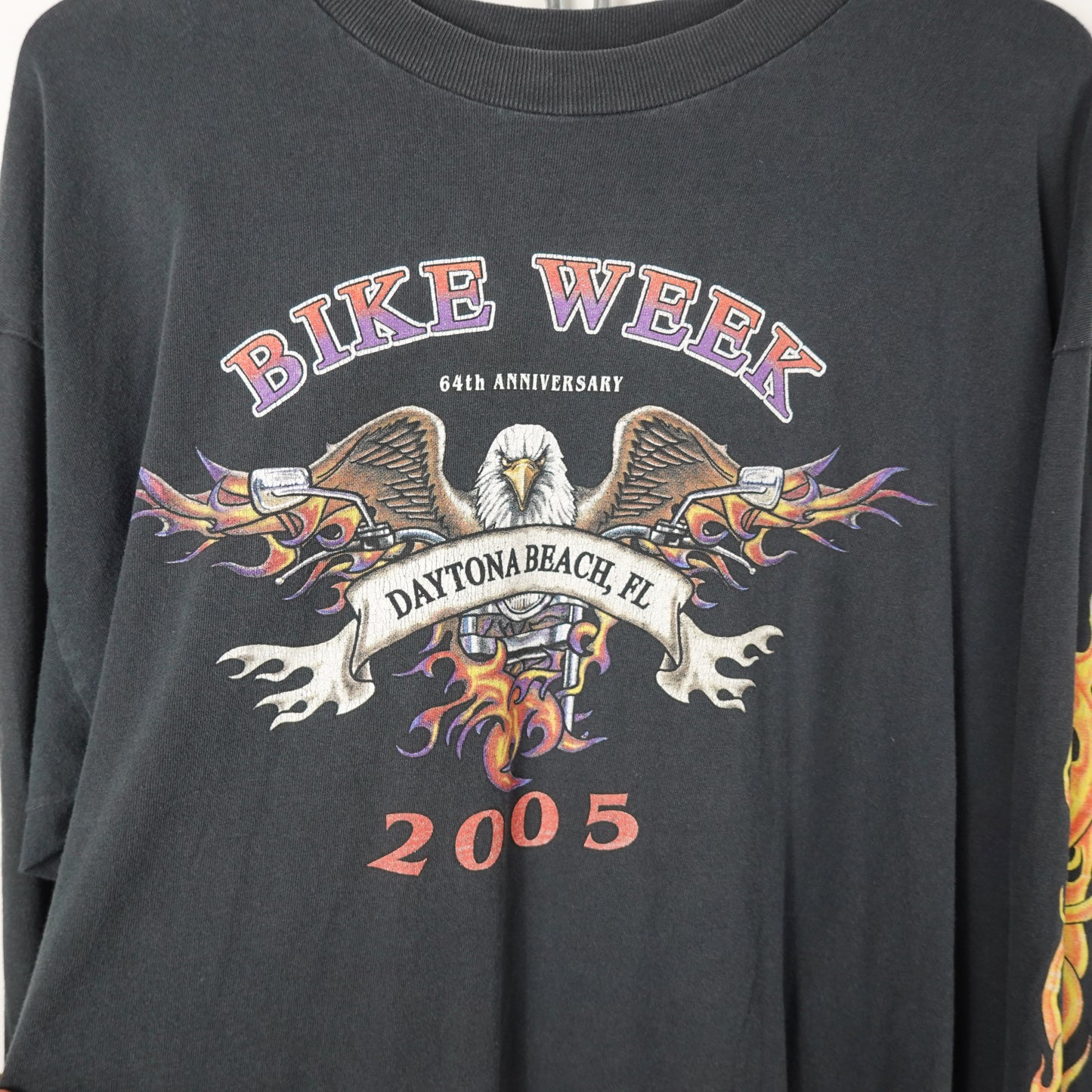 Vintage Bike Week LS Tee - Size XL