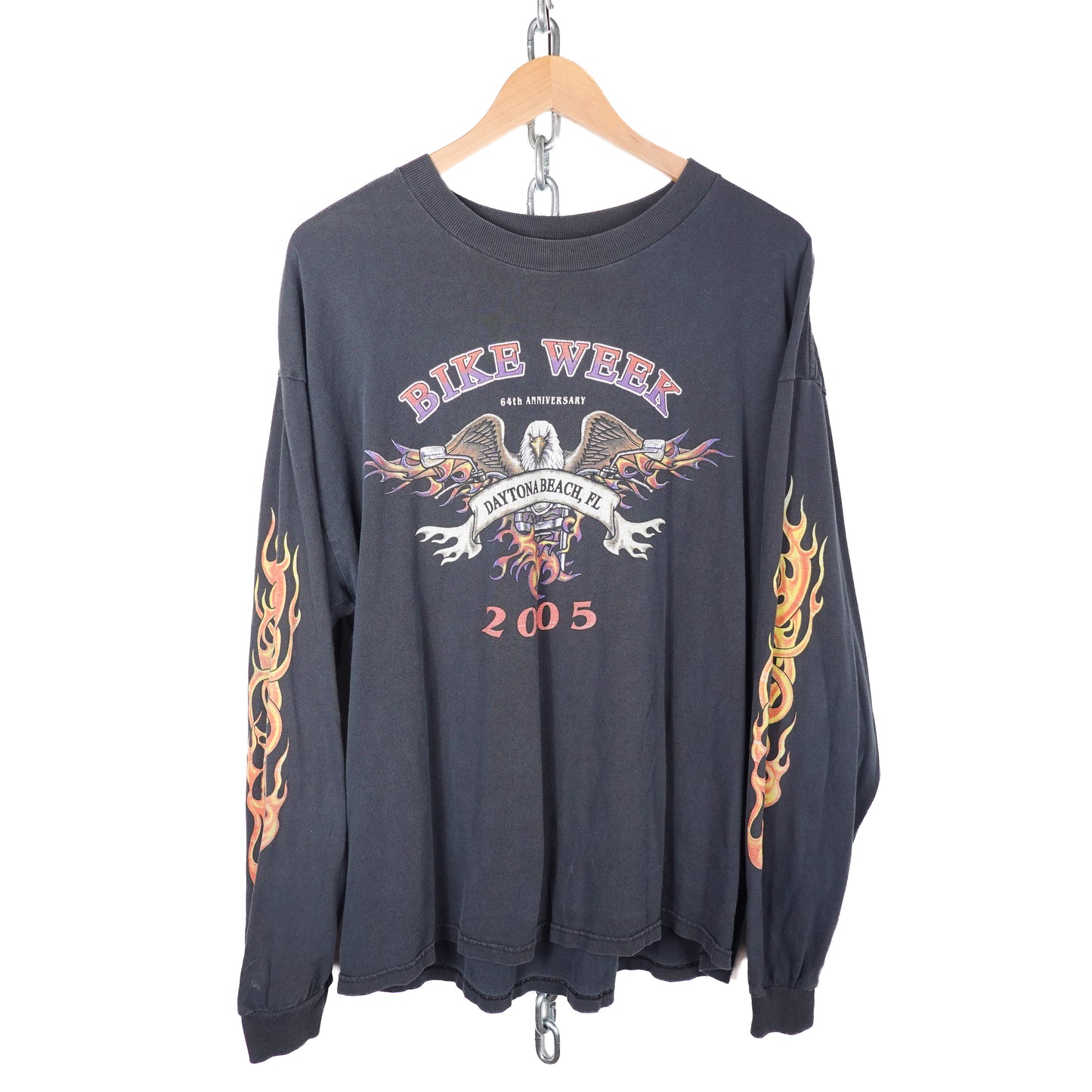 Vintage Bike Week LS Tee - Size XL