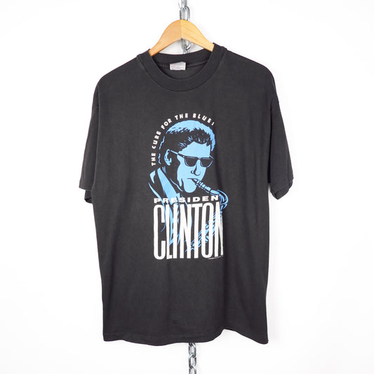 1992 President Clinton Jazz Tee - Size XL
