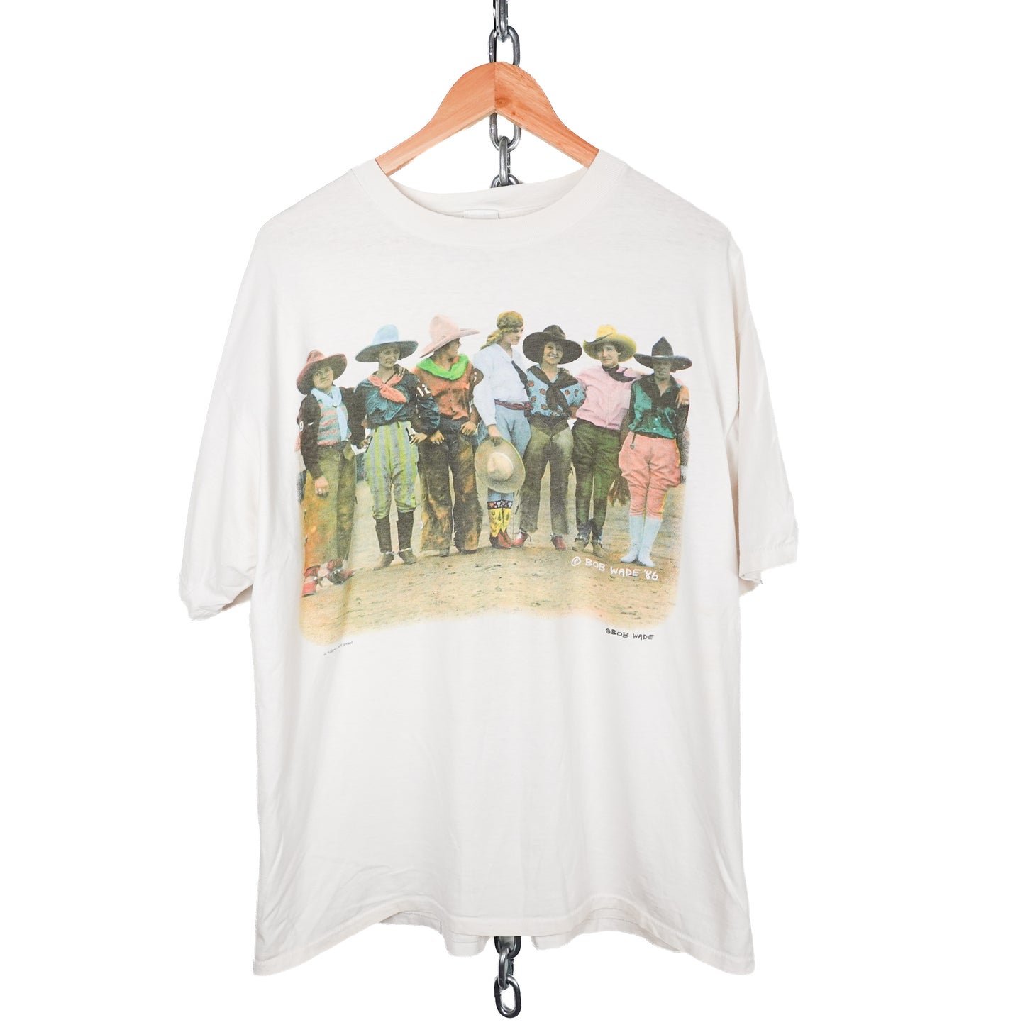 1986 Bob Wade Cowgirl Tee - Size XL