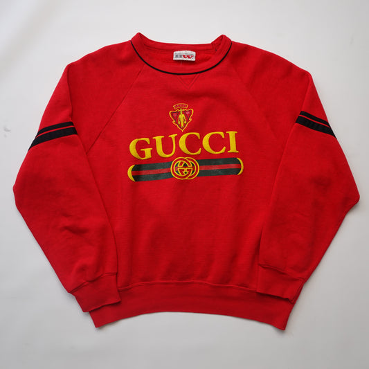 1980s Gucci Bootleg Crew - Size L
