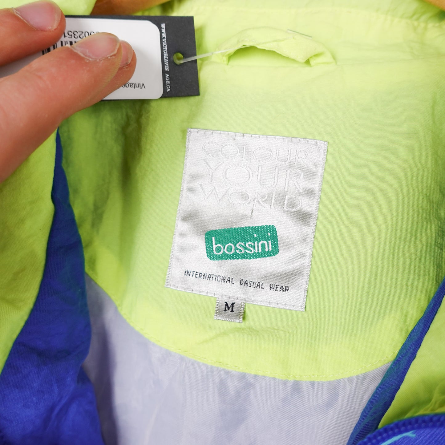 Vintage Bossini Windbreaker - Size M
