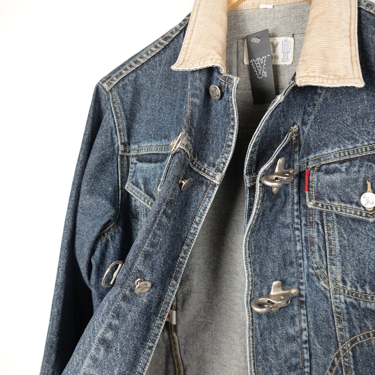 Vintage Boy London Firmans Clasp Denim Jacket - Women's M