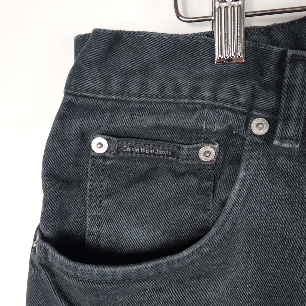 Calvin Klein Black Denim Pants - Size 32
