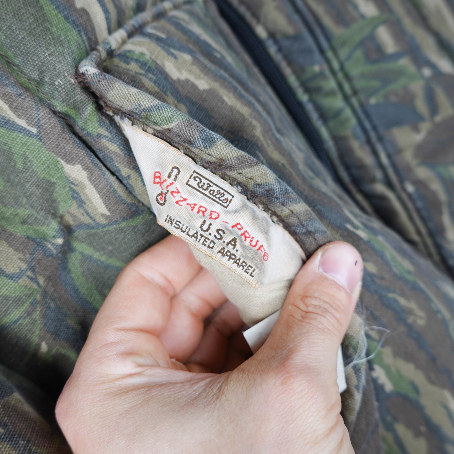 Vintage Reversible Camo Vest - Size XXL
