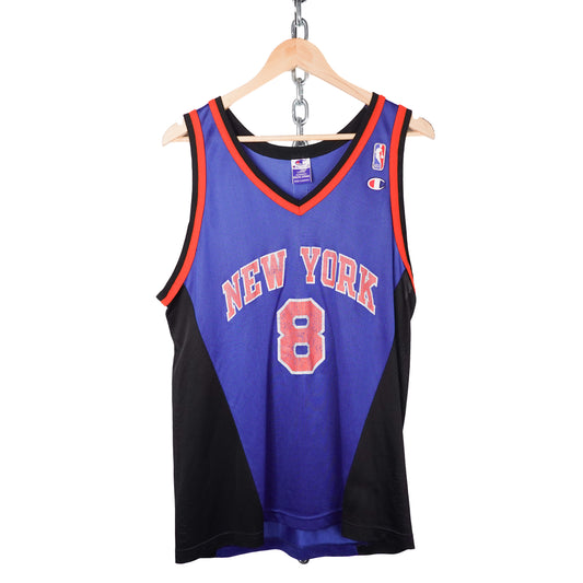 Vintage New York Knicks Sprewell Jersey - Size L