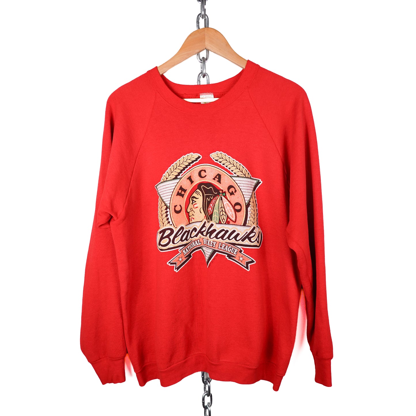 1991 Chicago Blackhawks Crewneck - Size XL