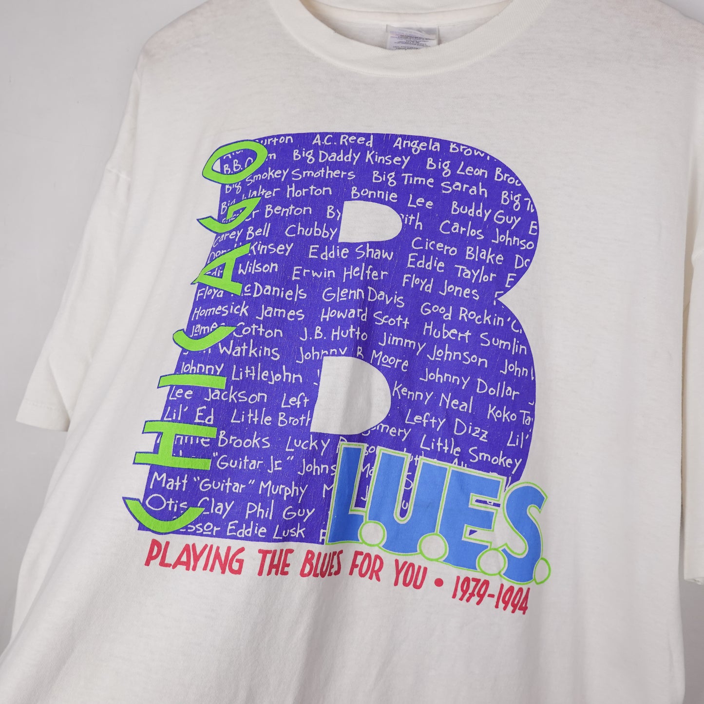 1990s Chicago Blues Tee - Size XL