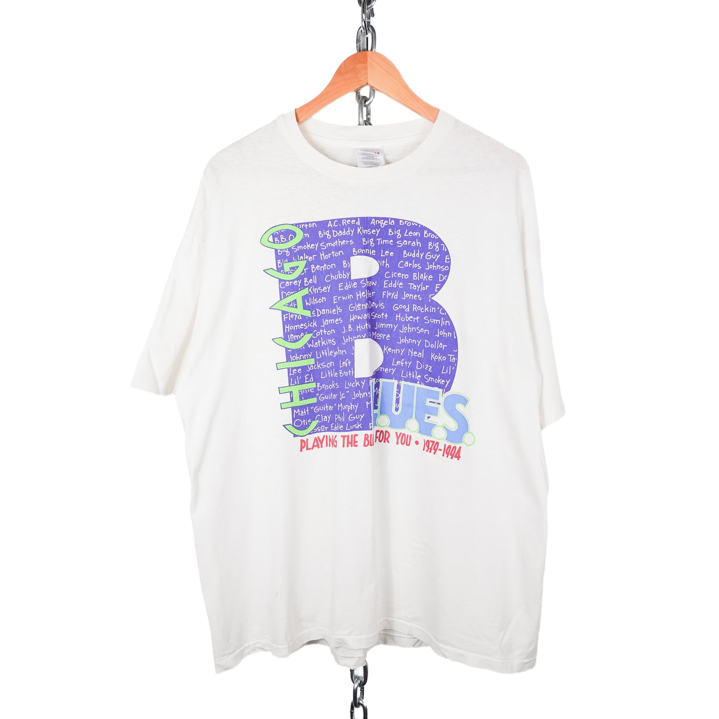 1990s Chicago Blues Tee - Size XL