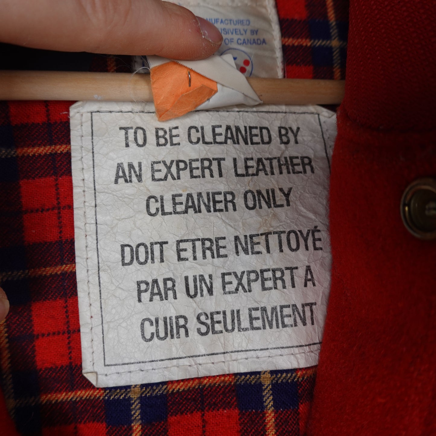 1980s Chicago Bulls Leather/Wool Varsity - Size L