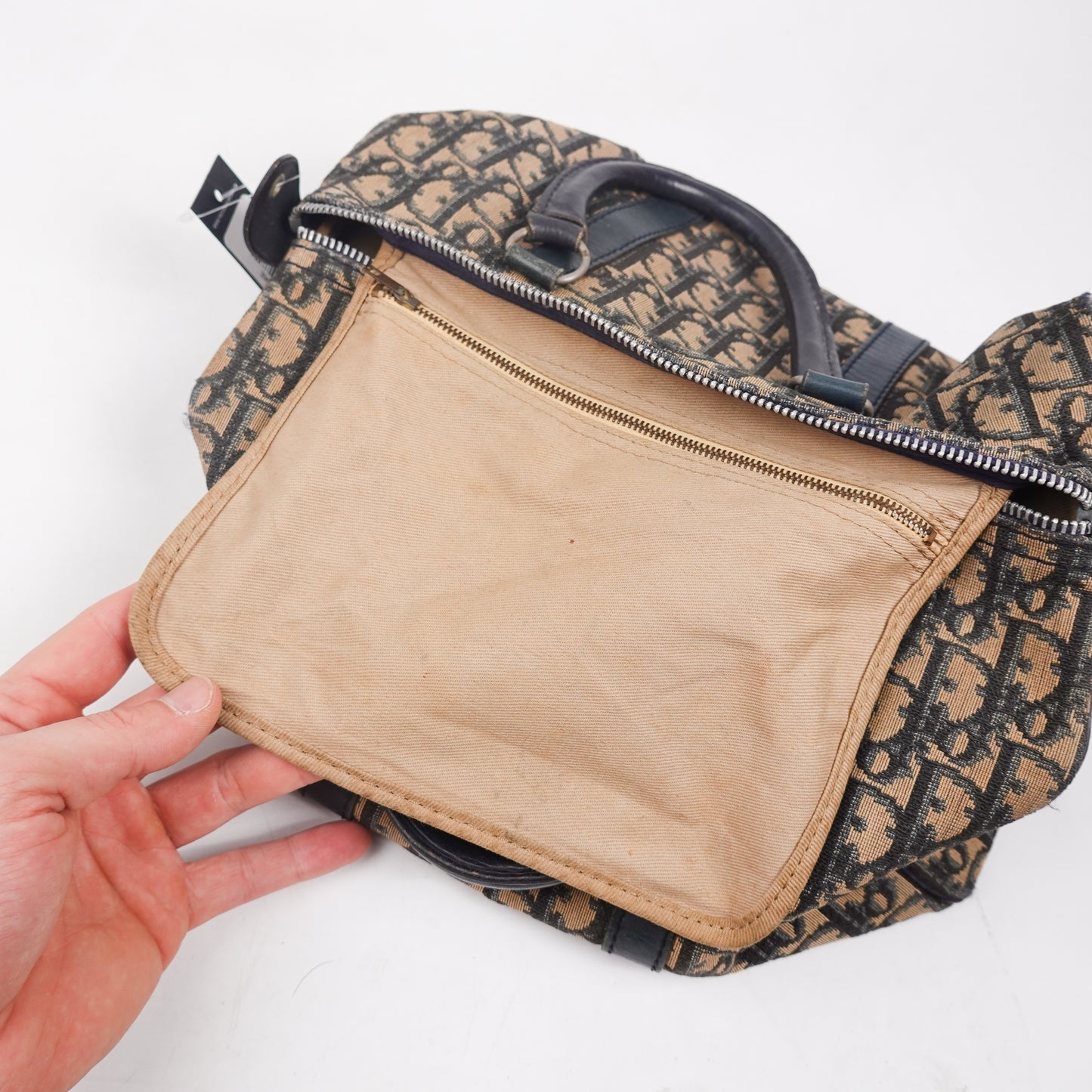 Vintage Christian Dior Monogram Mini Duffle