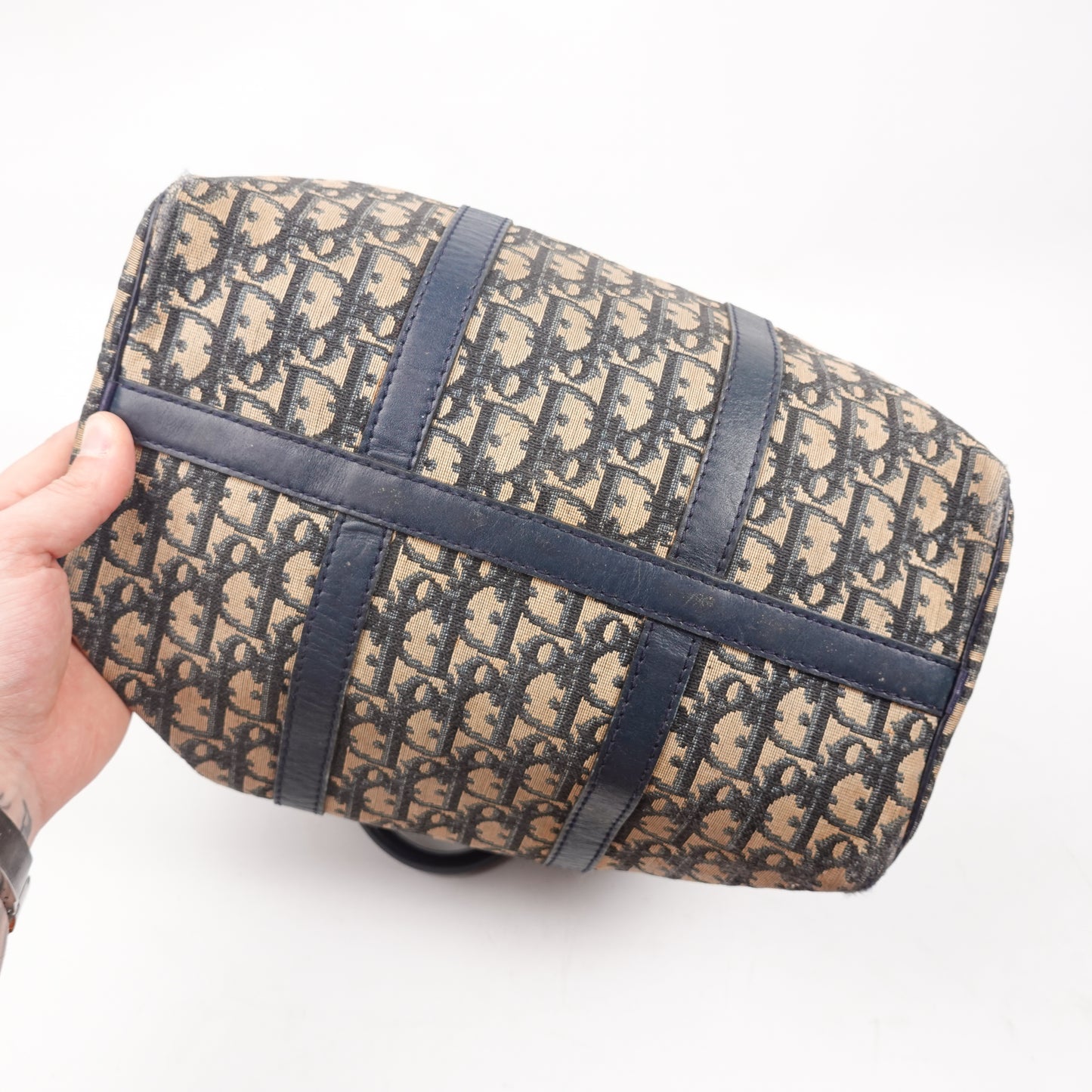 Vintage Christian Dior Monogram Mini Duffle