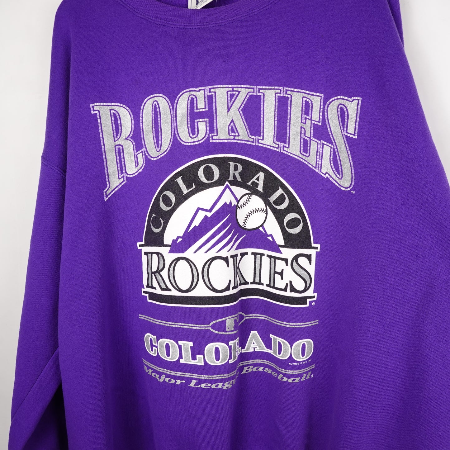 1997 Colorado Rockies MLB Crewneck - Size XXL