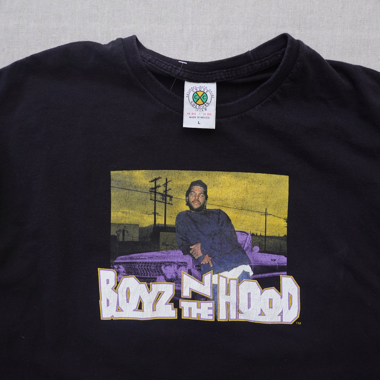 Cross Colours Boys In The Hood Tee - Size L