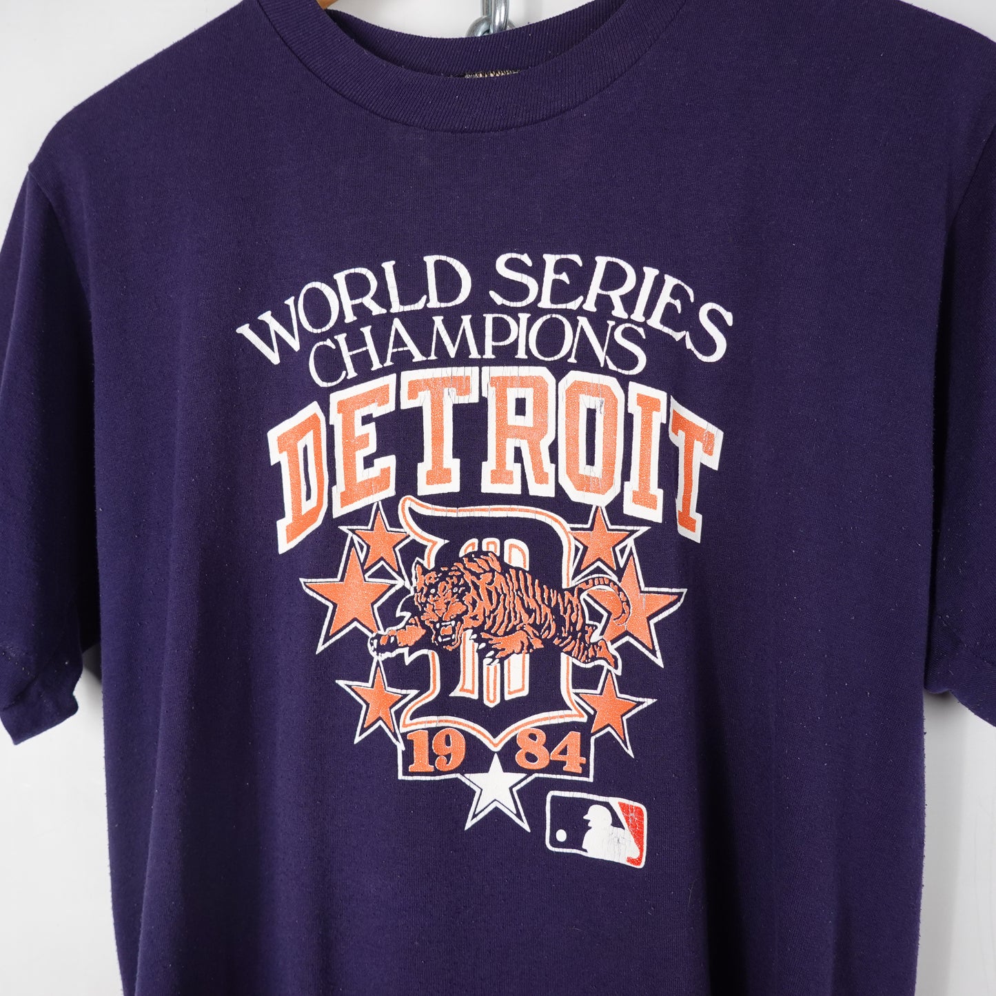 1984 Detroit Tigers World Series Tee - Size L