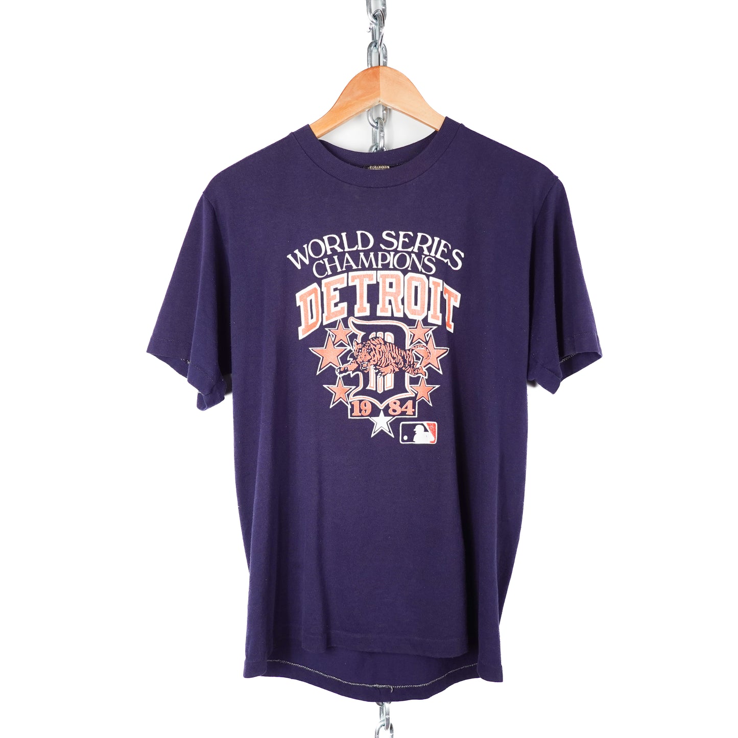 1984 Detroit Tigers World Series Tee - Size L
