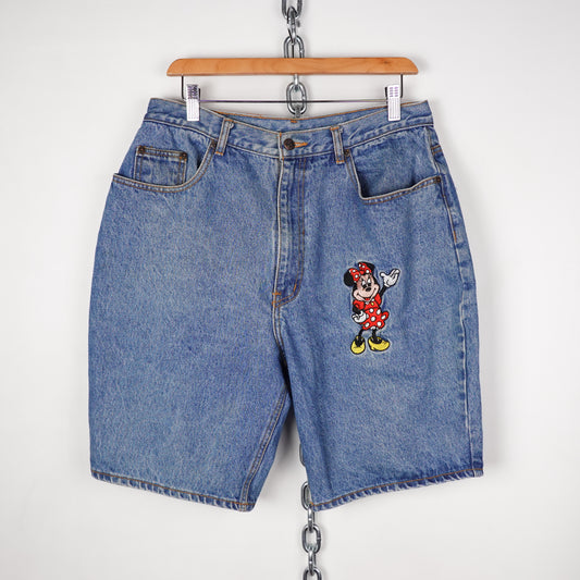 Vintage Mini Mouse Jorts - Women's XL