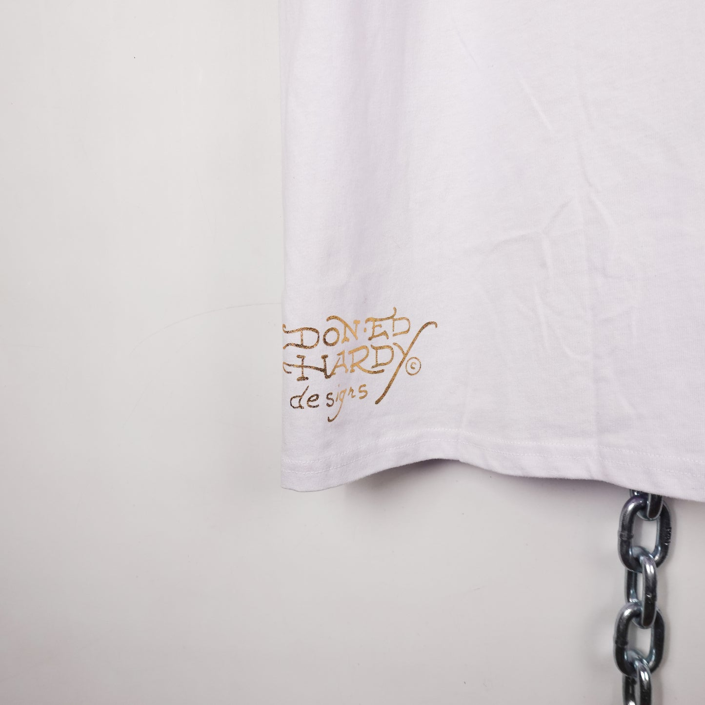 Ed Hardy White Tee - Size XL