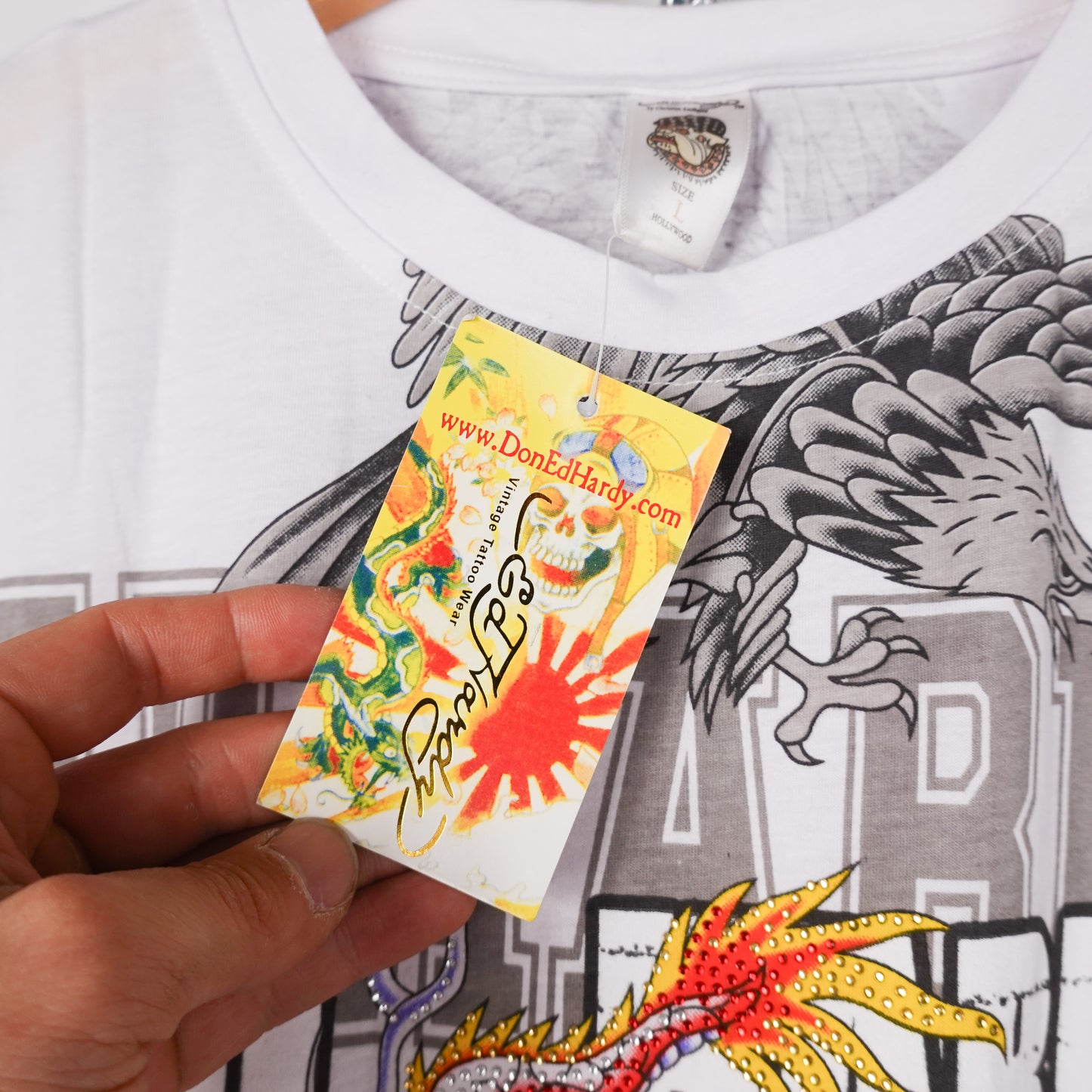 Ed Hardy Dragon Tee - Size L
