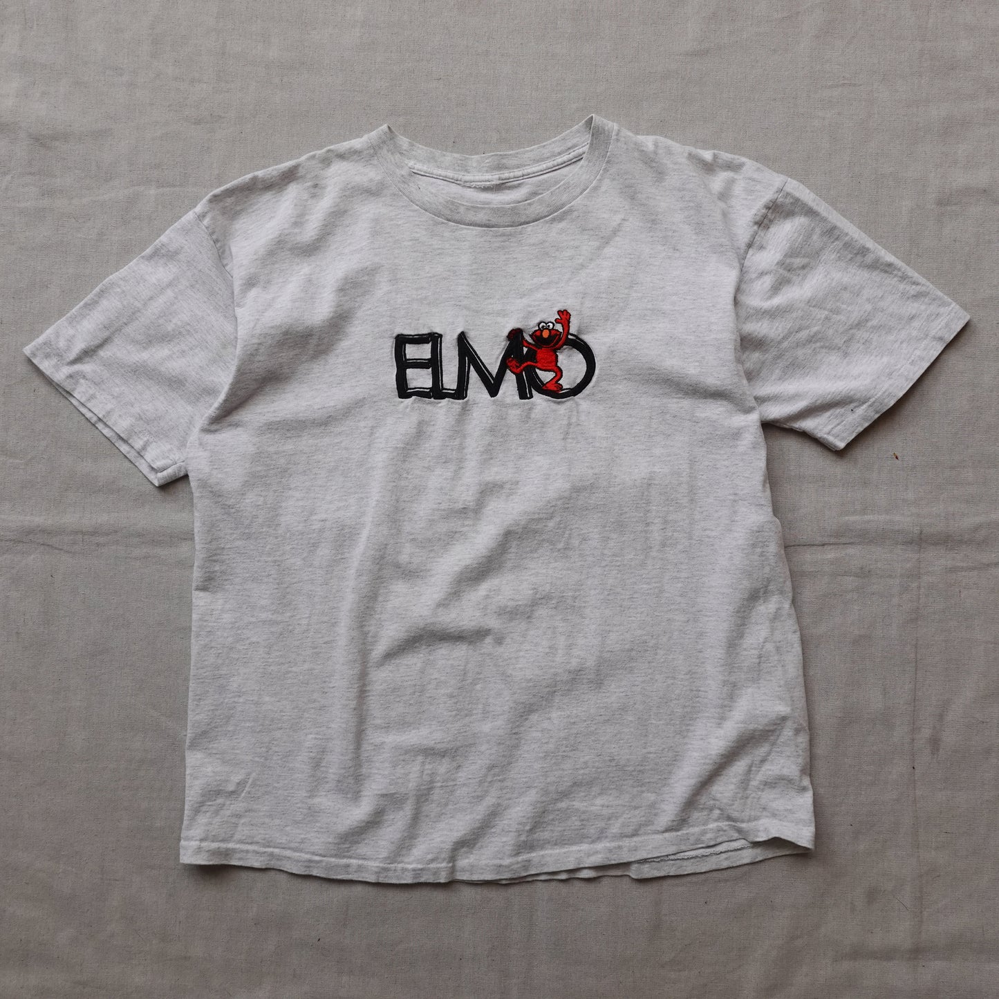 1990s Elmo Embroidered Tee - Size XL