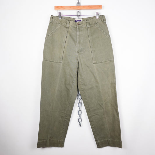 Vintage Comfort Fit Fatigue Pants - Size 30