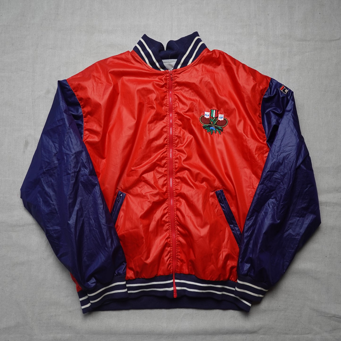 Vintage Fila Cup Windbreaker - Size XL