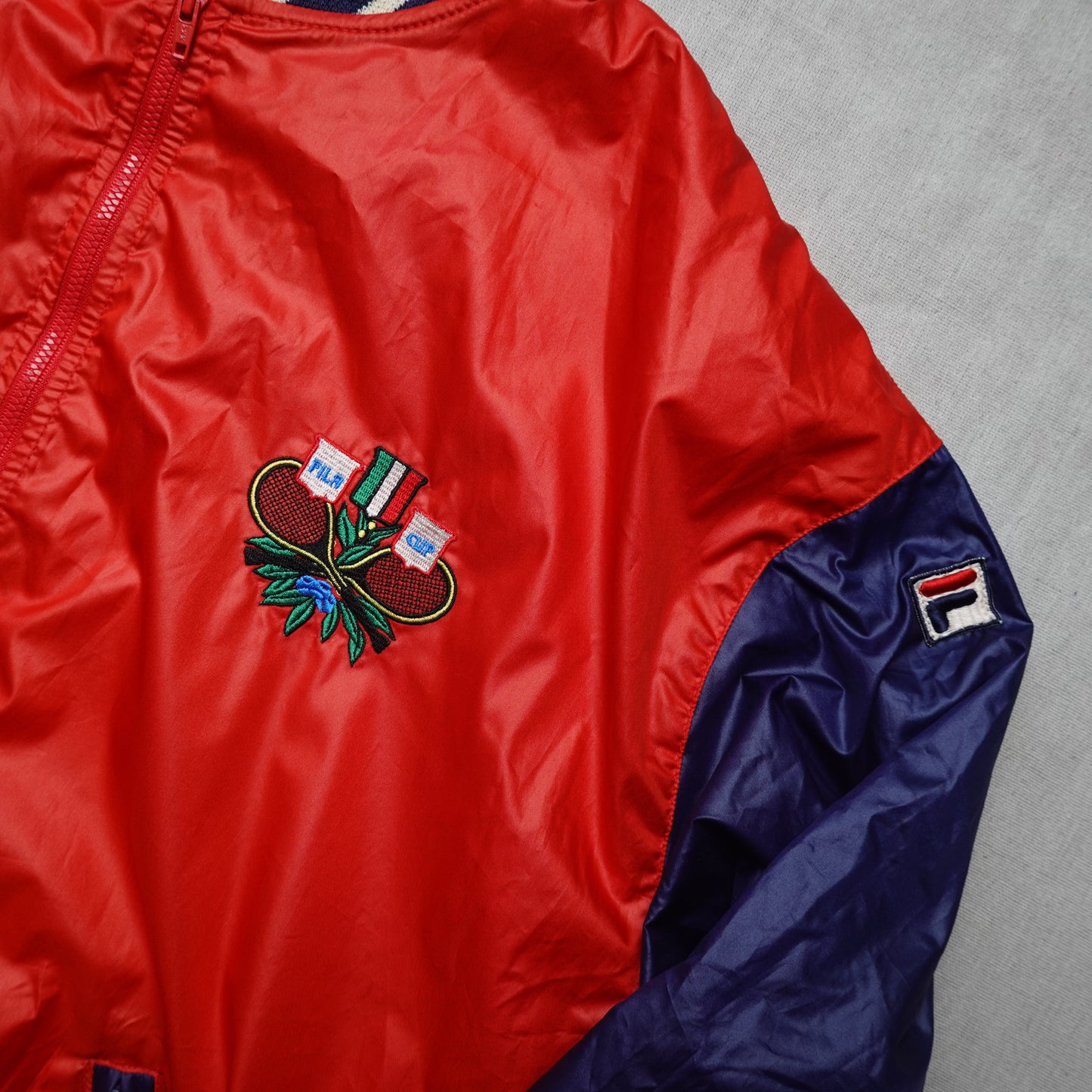 Vintage Fila Cup Windbreaker - Size XL