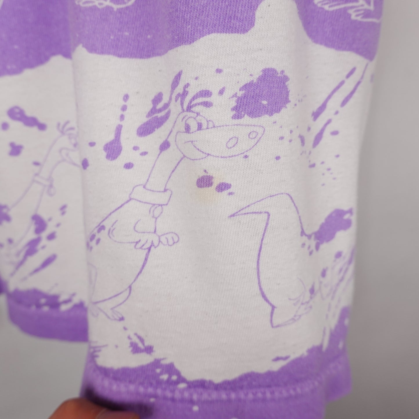 1990s Flintstones AOP Tee - Size M