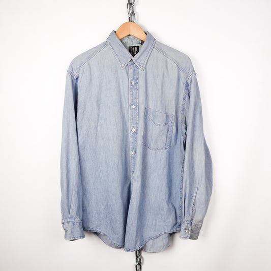 Vintage Gap Denim Button Up - Size XL