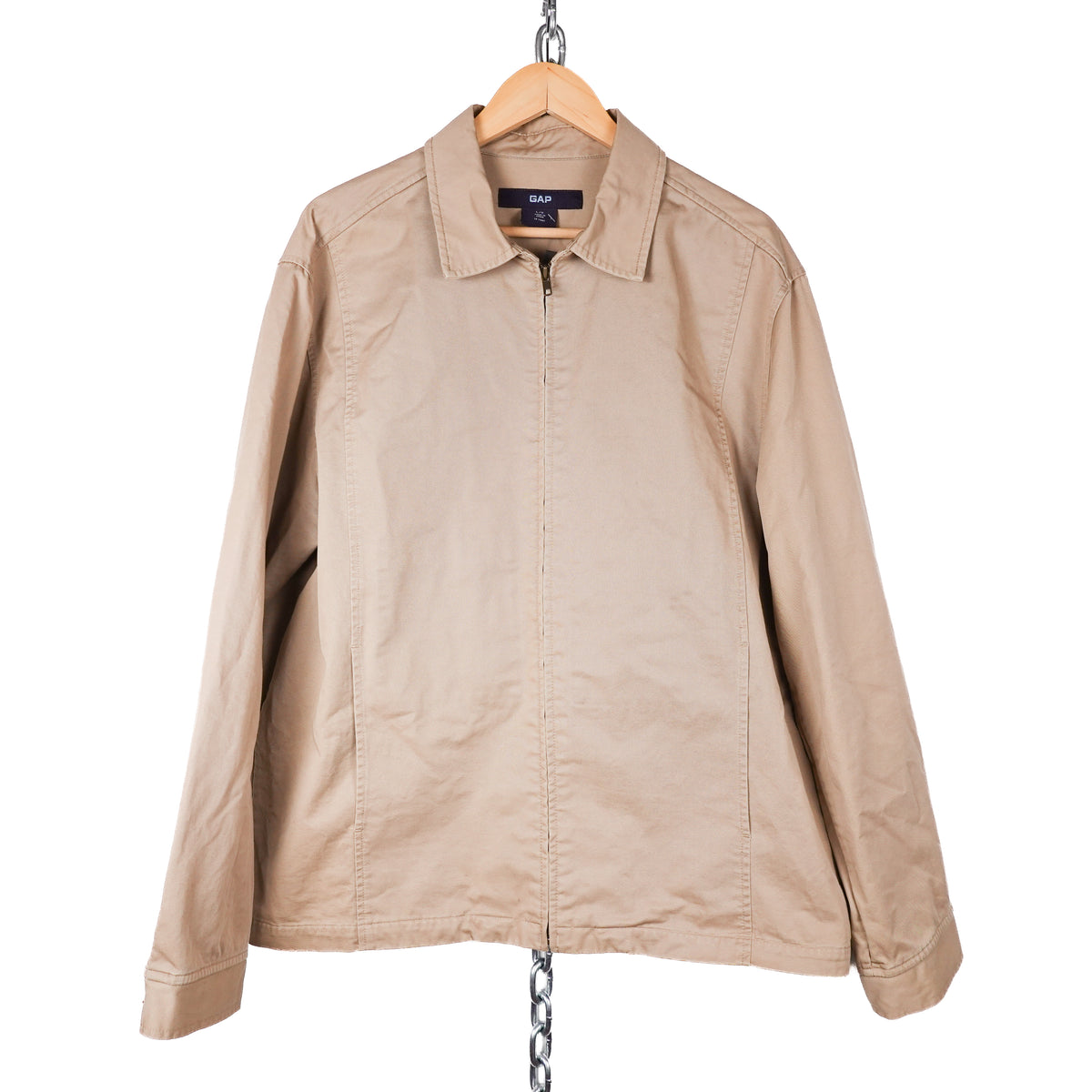2002 GAP Beige Light Jacket - Size L