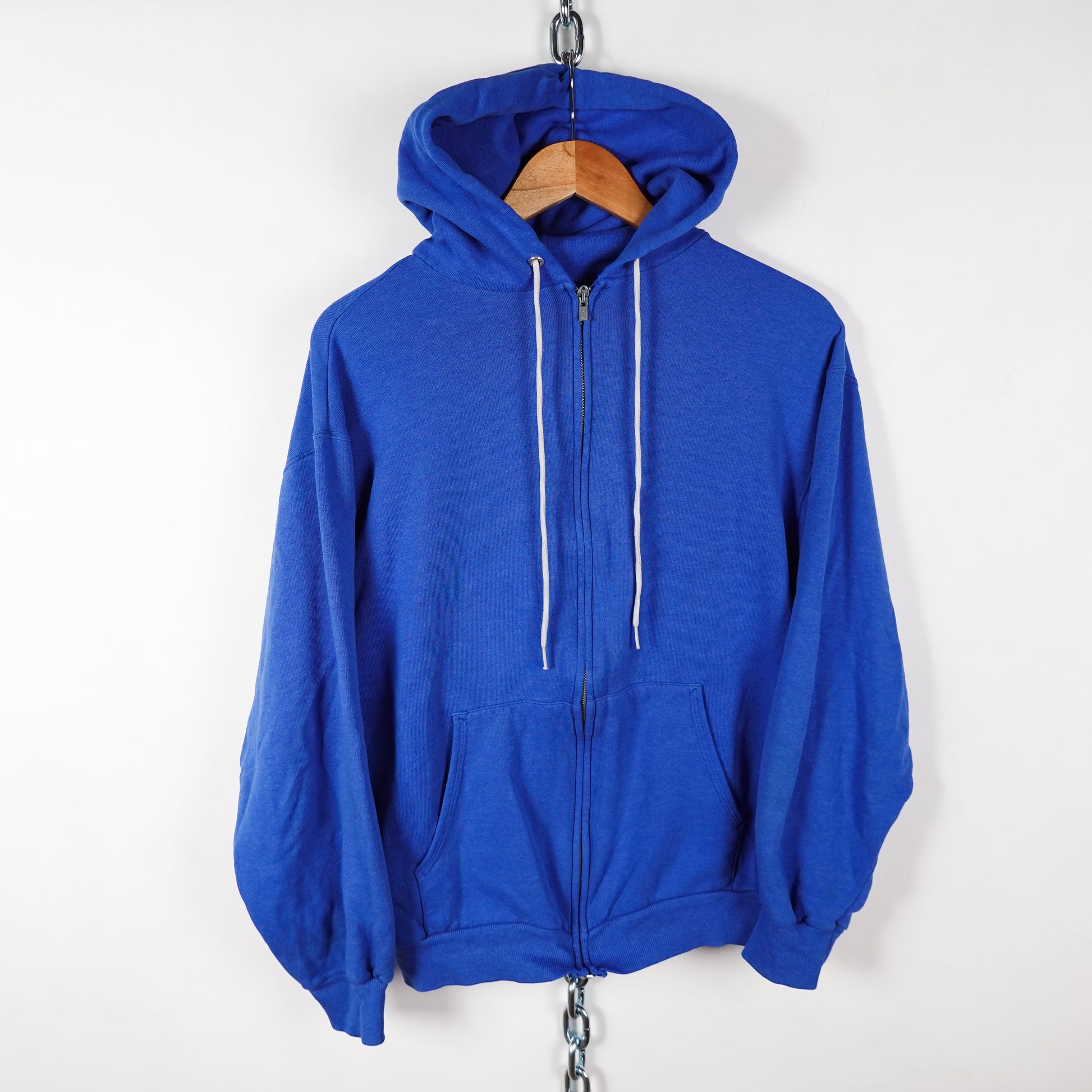 Vintage Hanes Zip Up Hoodie - Size XL Front Photo