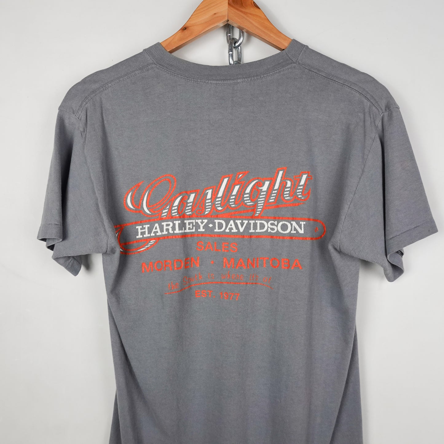 1991 3D Emblem Harley Davidson  Tee - Size M