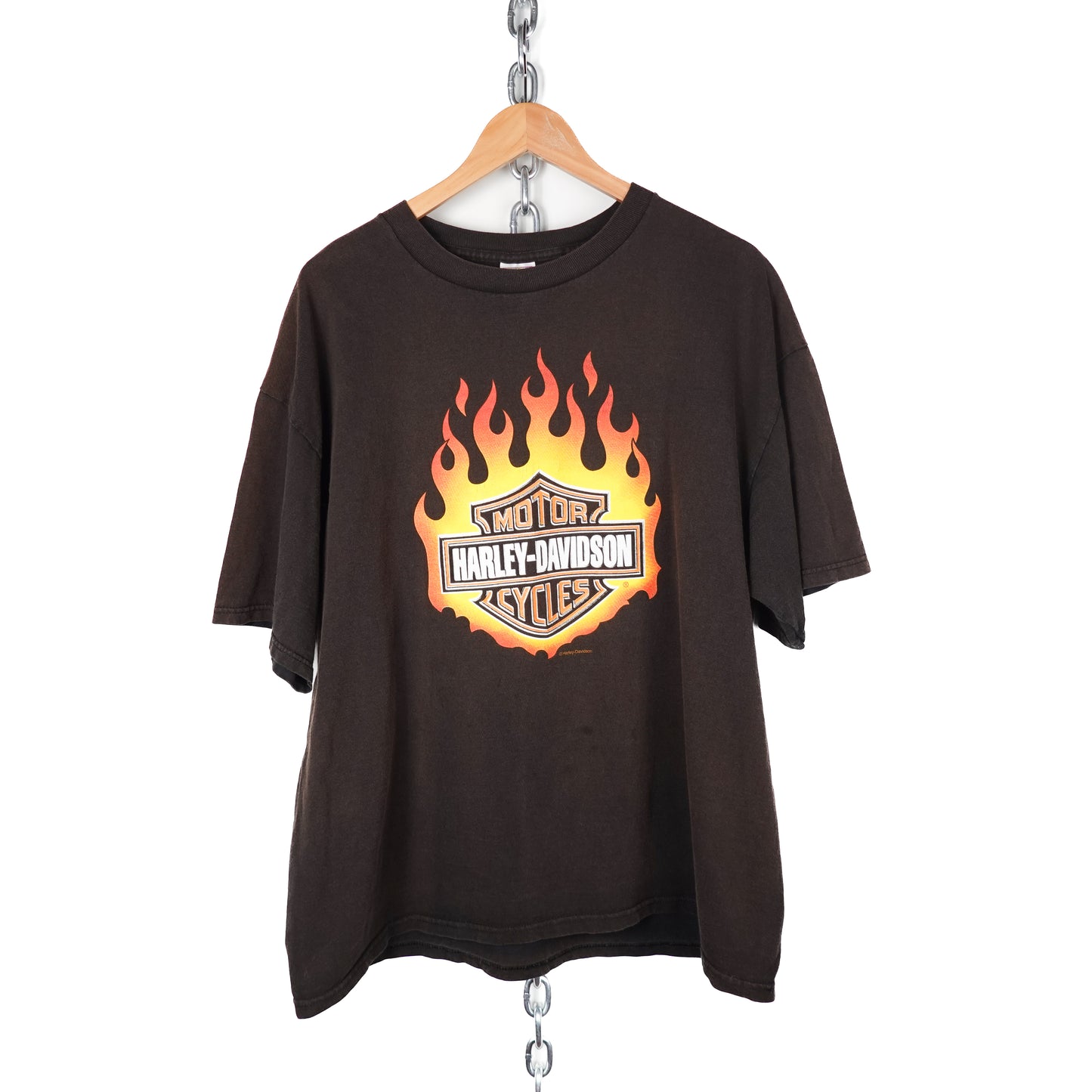 1990s Harley Davidson Packin Heat Bootleg Tee - Size XL