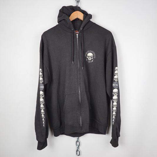 2003 Harley Davison Vancouver Zip Up - Size L