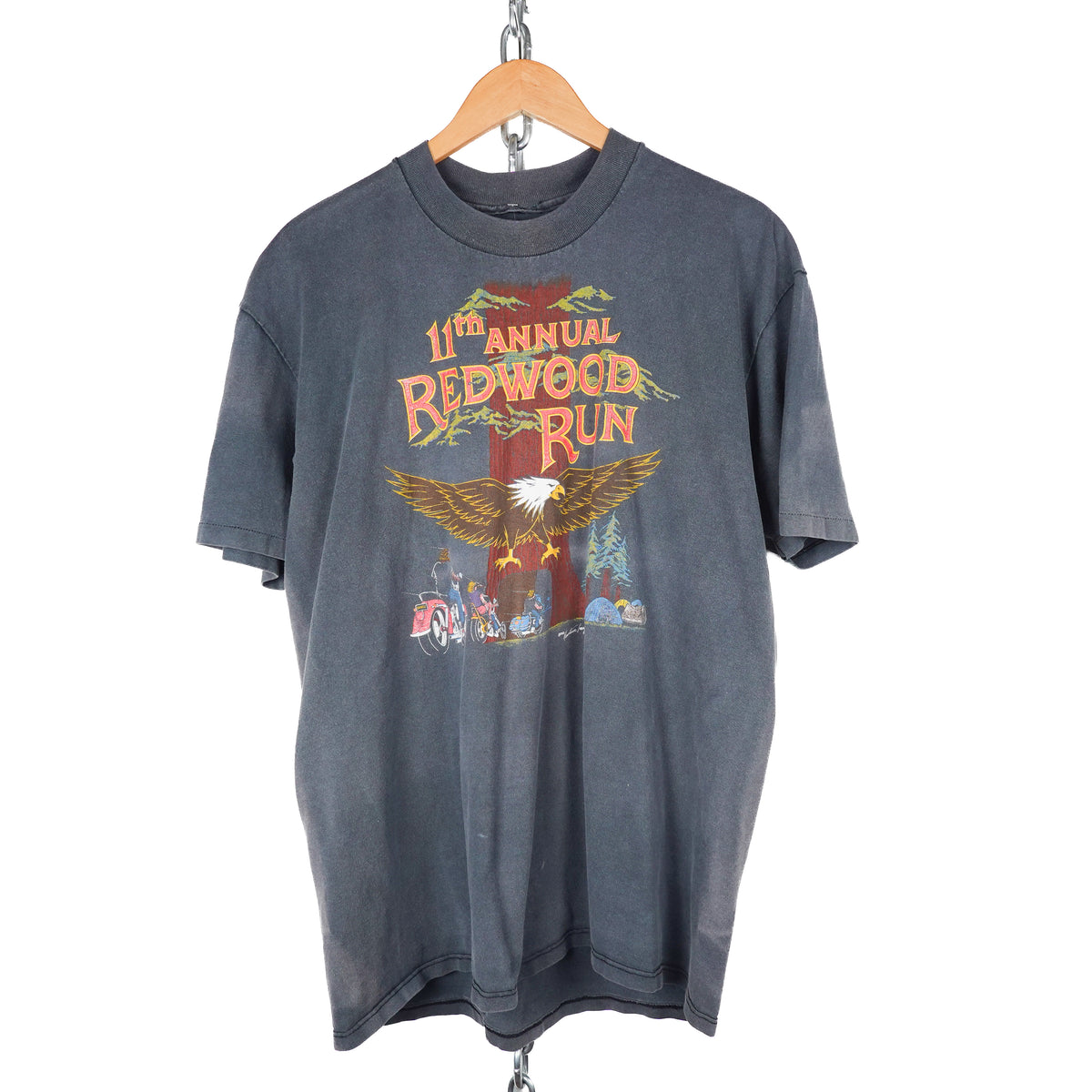 Vintage Harley Redwood Run Tee - Size XL